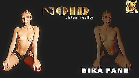 Czech blonde with a tattooed body masturbates in vr