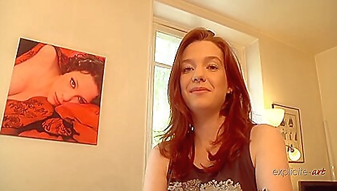 French teen has hairy pussy fucked for the first time