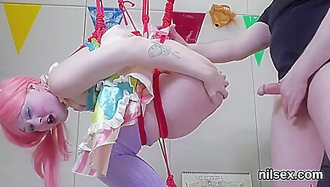 Busty milf anal anal and gets teased all over her face