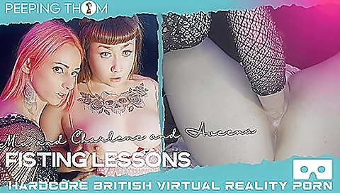 Mia Aveena Charlene - teen 18+ Fisting Lessons With Queen Charlene