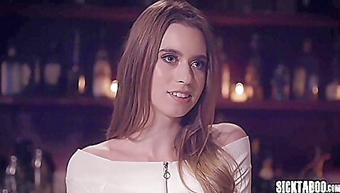 Horny Waitress Fucks A Handsome Stranger With Big Cock