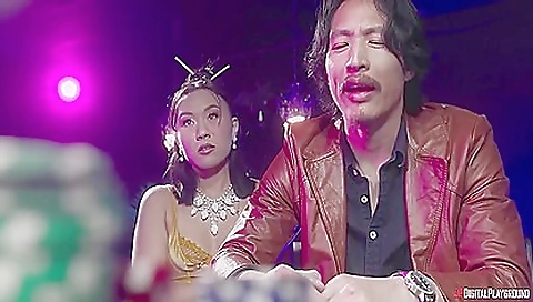 Brunette milf gets her pussy pounded by a black man and his black cock