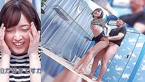 Horny asian brunette wants to get cum shot in mouth and ass