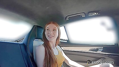 Teen 18+ in school uniform in her tight red outfit