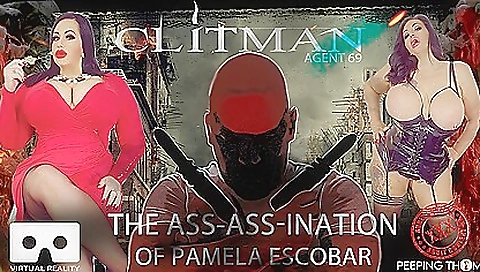 Busty brunette is getting a dick in her mouth and pussy